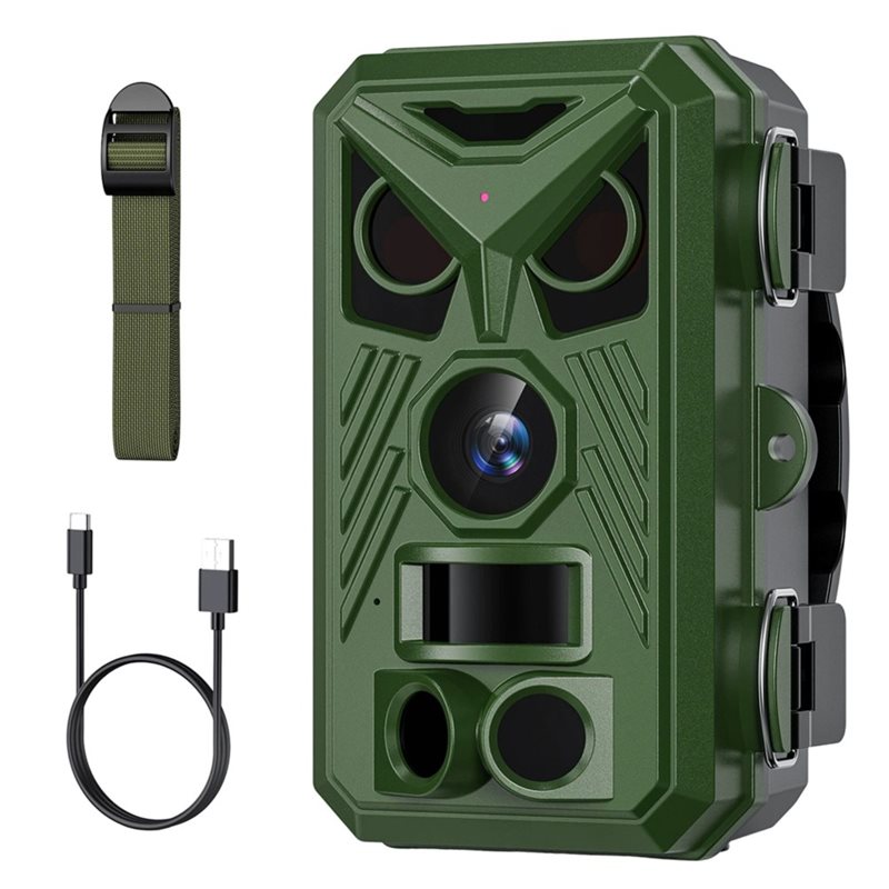 Hunting Outdoor Camera - BTLIFE-Wildlife Surveillance 1080P HD กล้องล่าสัตว์อินฟราเรด 2.4
