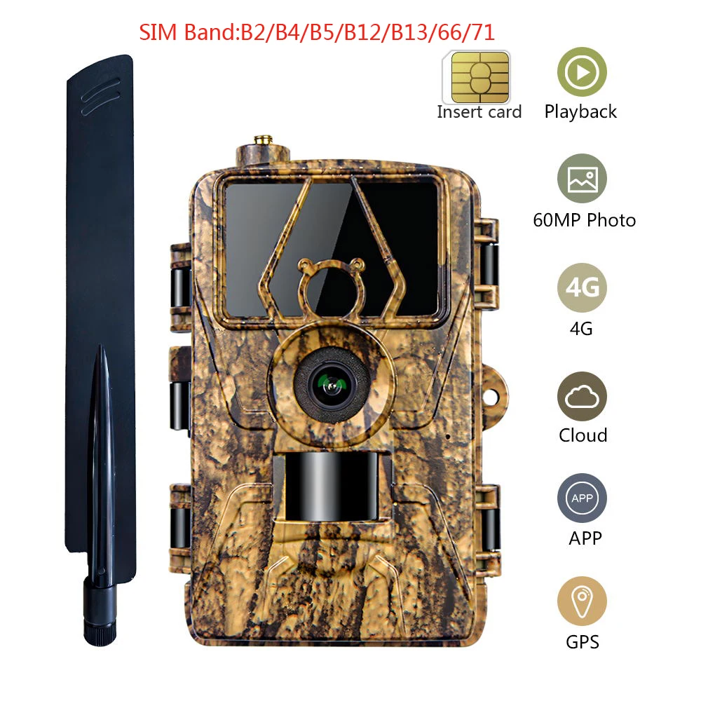 Hunting Outdoor Camera - 1Pcs HD8K กล้องอินฟราเรดสําหรับการเฝ้าระวัง WIFI APP Control