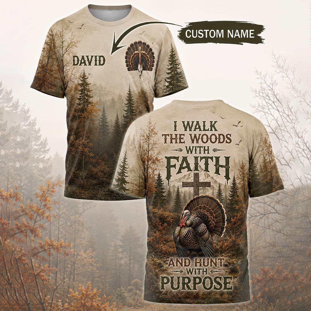 Outdoor Hunting Names - เสื้อยืดลายสัตว์ป่าสำหรับล่าสัตว์กลางแจ้ง ฤดูร้อน แคมป์ปิ้ง ตกปลา แห้งเร็ว แขนสั้น