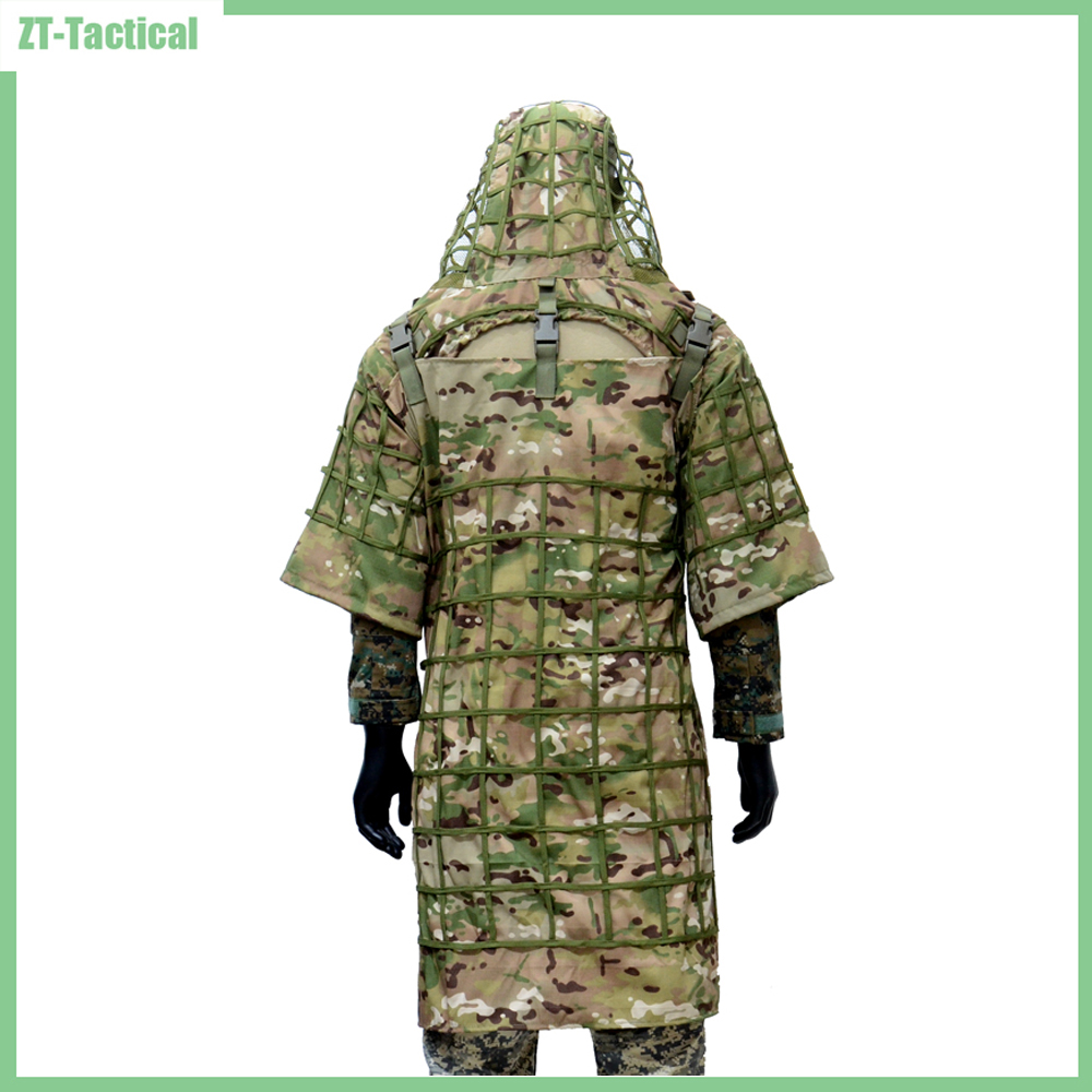 Ghillie Suit Woodland - รองพื้น Ghillie Suit, Ghillie Poncho, ฐาน