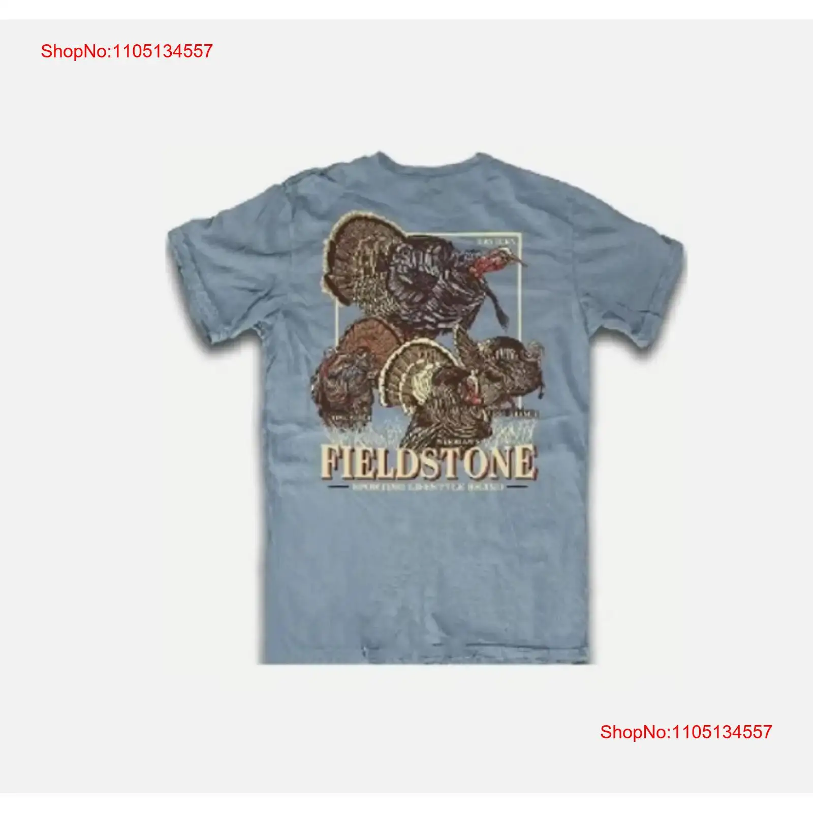 Wildman Hunting & Outdoor Robertson Photos - เสื้อยืดลาย Fieldstone Turkey Hunting Grand Slam