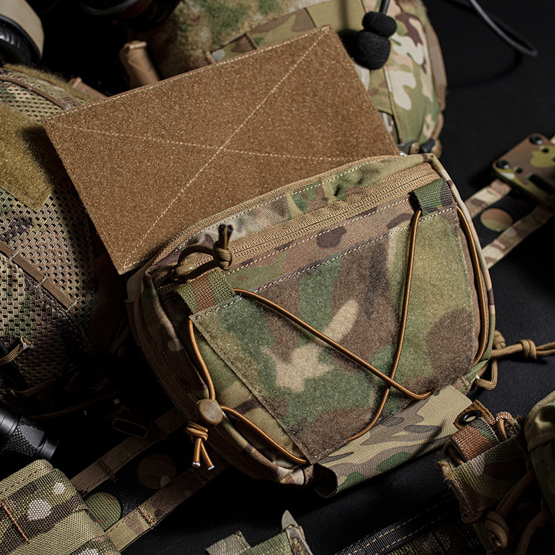 Hunting And Outdoor Stores - เสื้อกั๊กสำหรับล่าสัตว์กลางแจ้งพร้อมกระเป๋าคาดเอวด้านหน้าสำหรับเก็บอุปกรณ์กีฬาและของใช้เบ็ดเตล็ดกลางแจ้ง