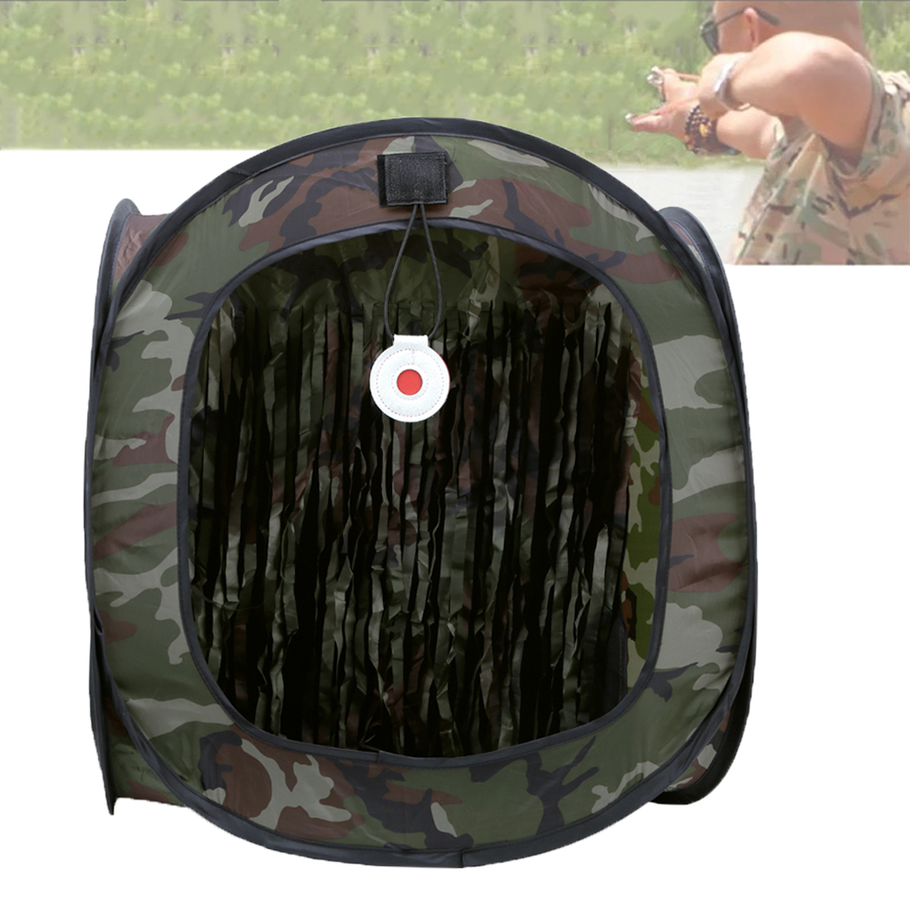 Outdoor Hunting Products - เต็นท์เป้าหมายการยิงกลางแจ้งพับได้เพนท์บอลหนังสติ๊ก BB กระสุนเป้าหมายรีไซเคิล CS ปืนอัดลมการฝึกอบรมกระเป๋ายุทธวิธีแบบพกพา