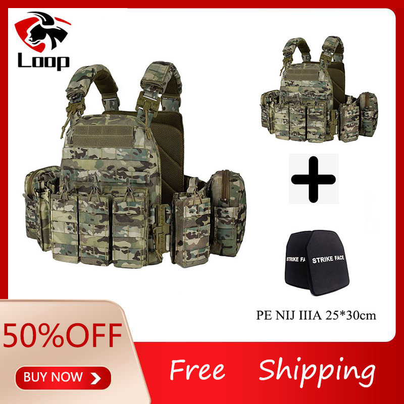 Outdoor Hunting Vest - Yakeda เสื้อกั๊ก airsoft Carrier, เสื้อเกราะยุทธวิธี6094ล่าสัตว์กลางแจ้งป้องกันแบบถอดได้อย่างรวดเร็ว