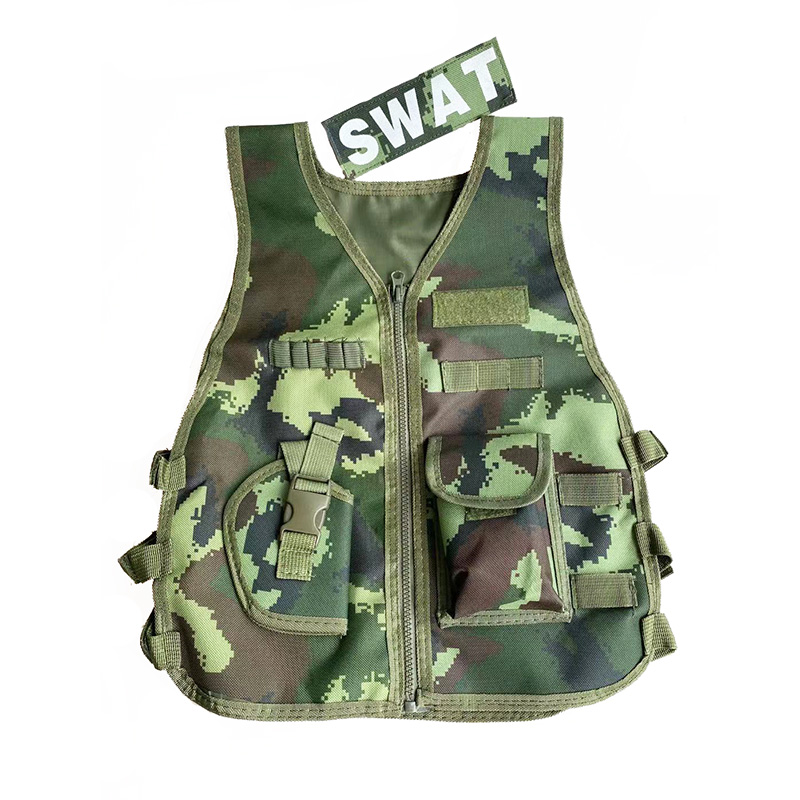 เสื้อกั๊กเด็กแบบลายพรางสำหรับฝ - Outdoor Hunting Games For Kids บทวิจารณ์และราคา