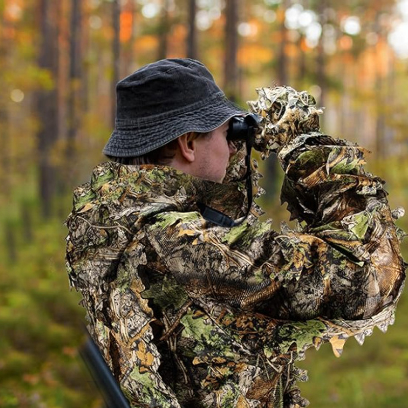 ชุดล่าสัตว์ป่าใบน้ําหนักเบา Ca - Ghillie Suit Woodland บทวิจารณ์และราคา