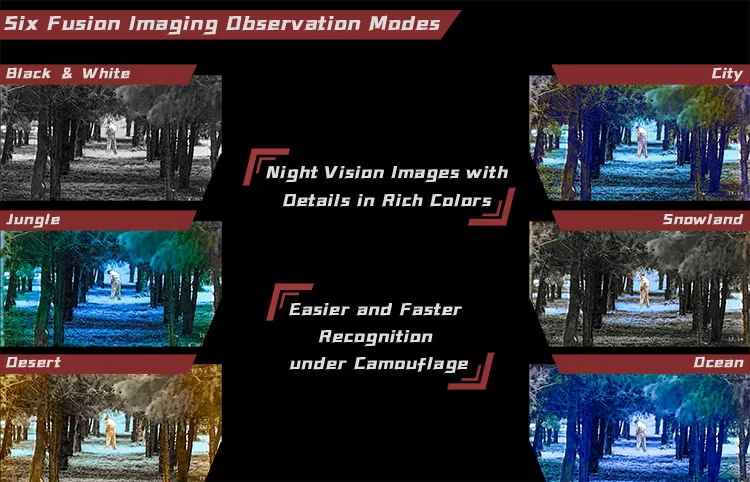 กล้องส่องทางไกลถ่ายภาพความร้อน - Outdoor Hunting Images บทวิจารณ์และราคา