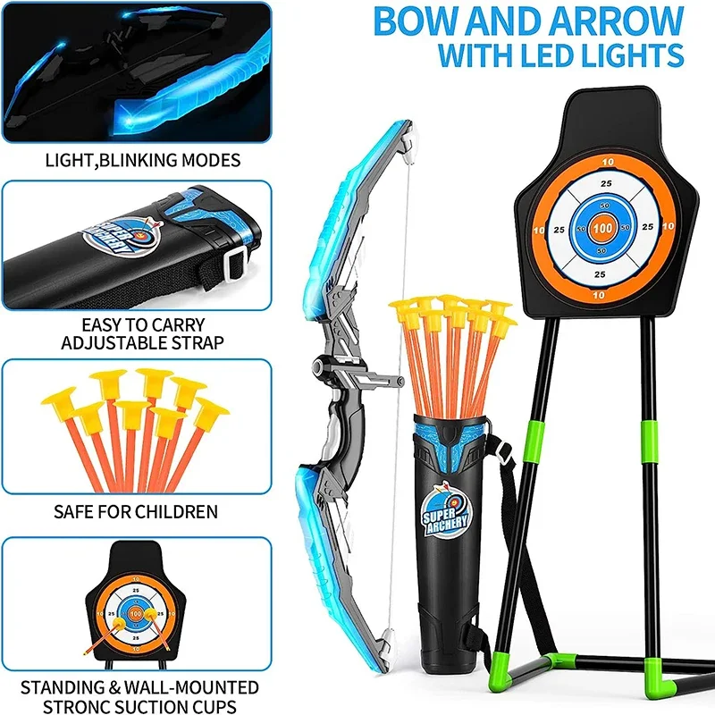 Bow และ Arrows สําหรับเด็กเด็ก - Outdoor Hunting Games For Kids บทวิจารณ์และราคา