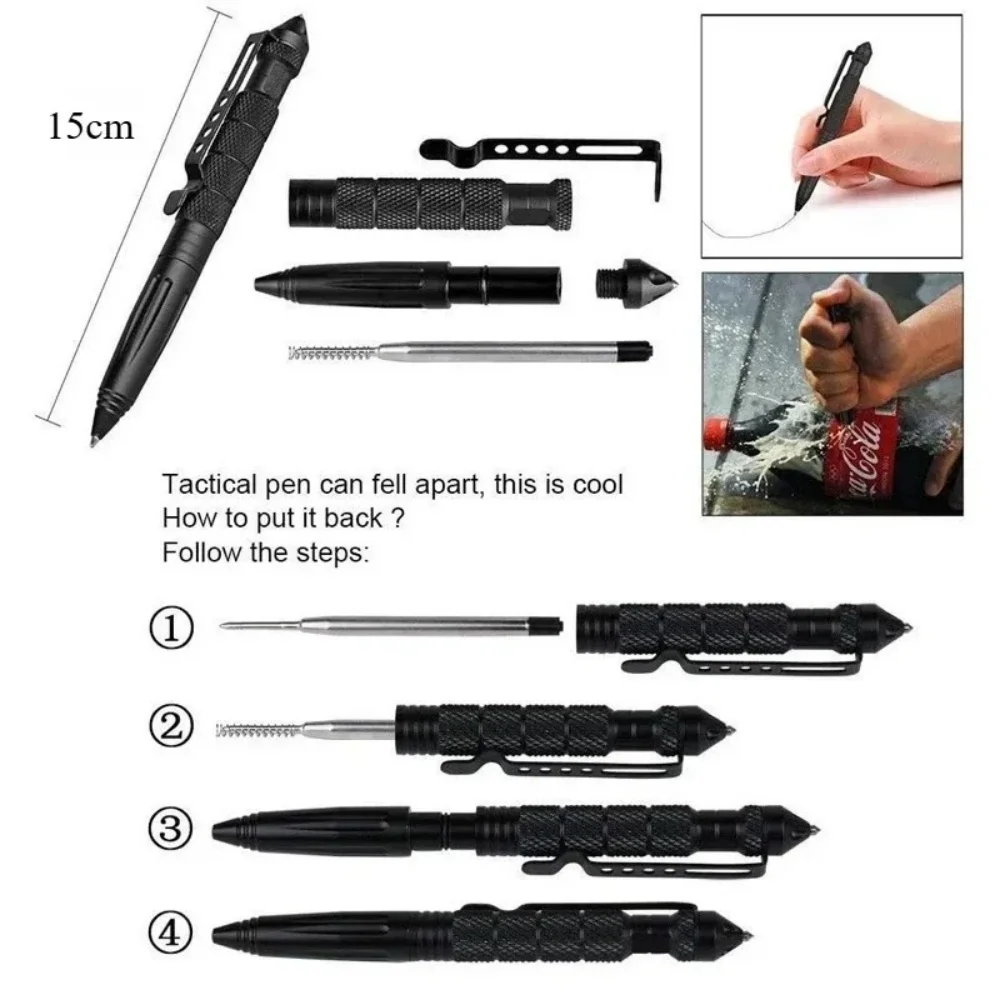ปากกาเหล็กทังสเตนอเนกประสงค์สำ - Tactical Pen Tool บทวิจารณ์และราคา