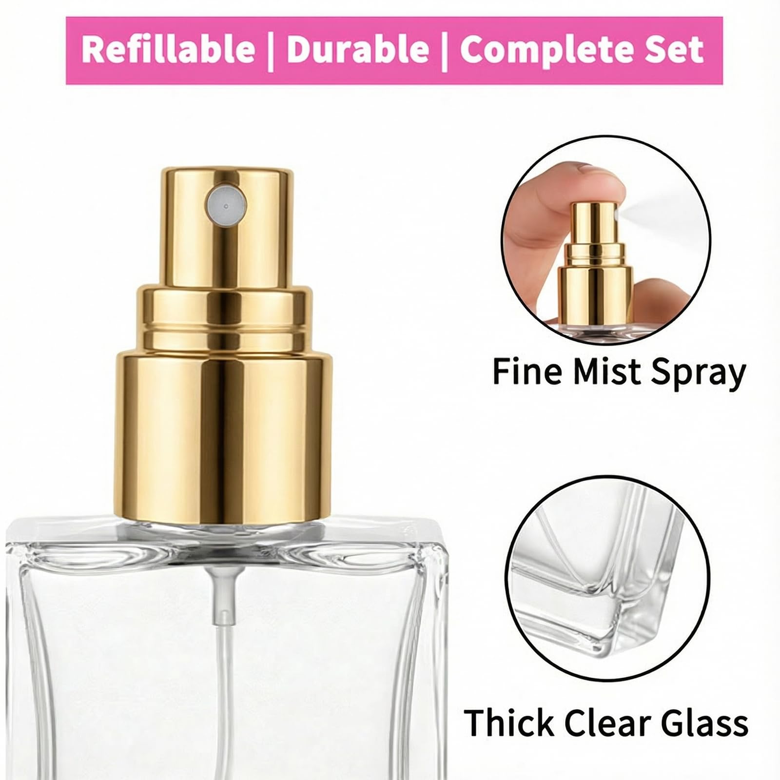 ขวดสเปรย์น้ำหอมแก้วใสคุณภาพสูง - Scent Eliminator Spray บทวิจารณ์และราคา