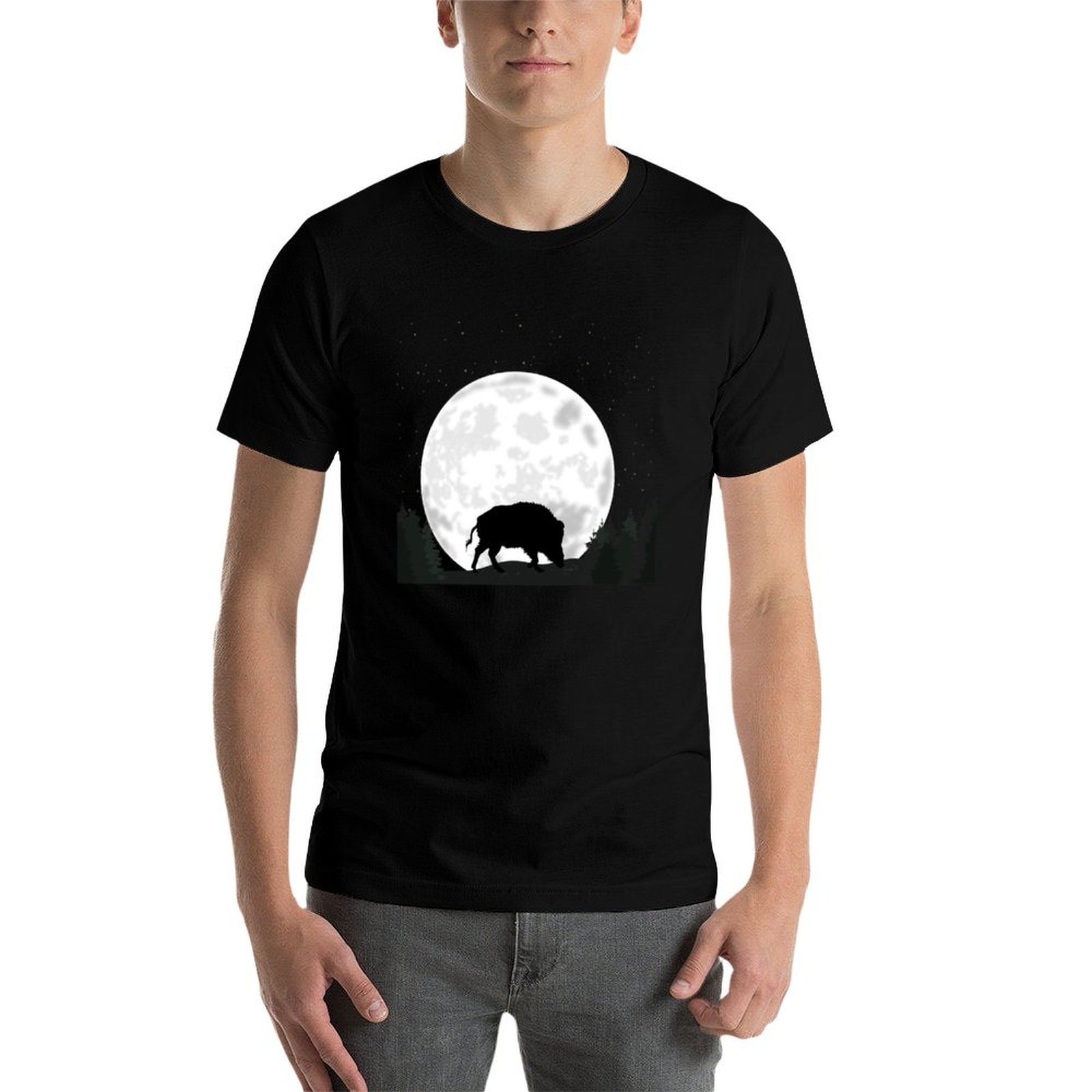 เสื้อยืดลายหมูป่า ขนหมูป่า เสื - Wildman Hunting & Outdoor Robertson Photos บทวิจารณ์และราคา