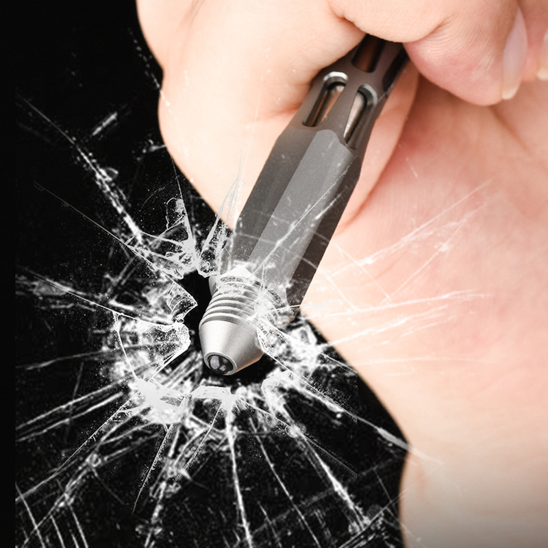 ปากกาไทเทเนียมแบบยุทธวิธี พร้อ - Tactical Pen Tool บทวิจารณ์และราคา