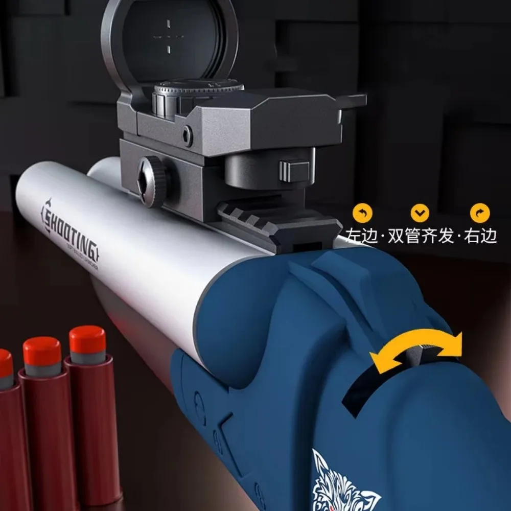 ปืนลูกซองของเล่นแบบสองลำกล้อง  - Outdoor Hunting Games For Kids บทวิจารณ์และราคา