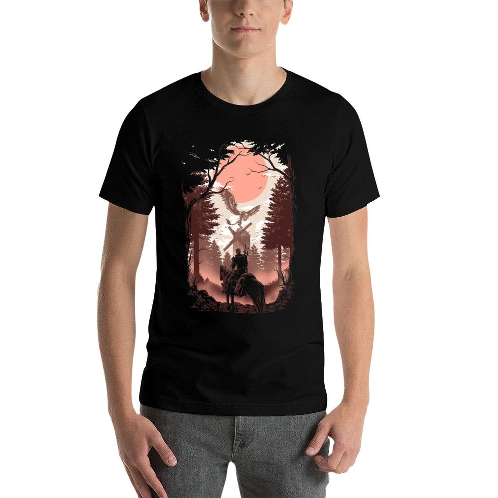เสื้อยืด The Wild Hunt เสื้อยื - Wildman Hunting & Outdoor Robertson Photos บทวิจารณ์และราคา