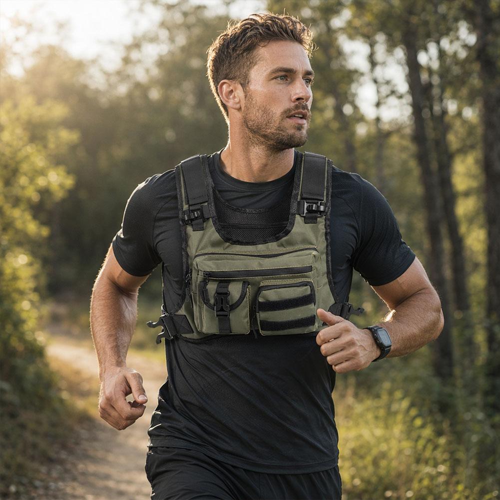 เสื้อกั๊กยุทธวิธีกลางแจ้งแบบหล - Outdoor Hunting Vest บทวิจารณ์และราคา