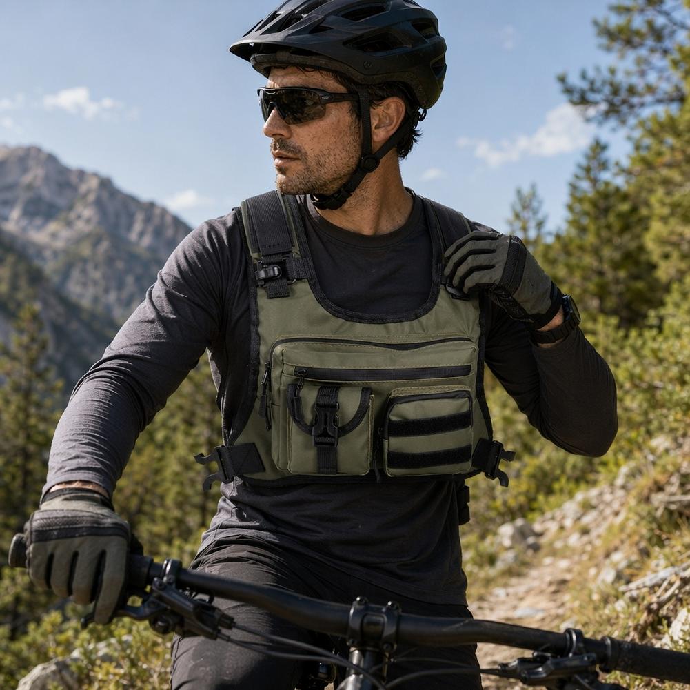 เสื้อกั๊กยุทธวิธีกลางแจ้งแบบหล - Outdoor Hunting Vest บทวิจารณ์และราคา