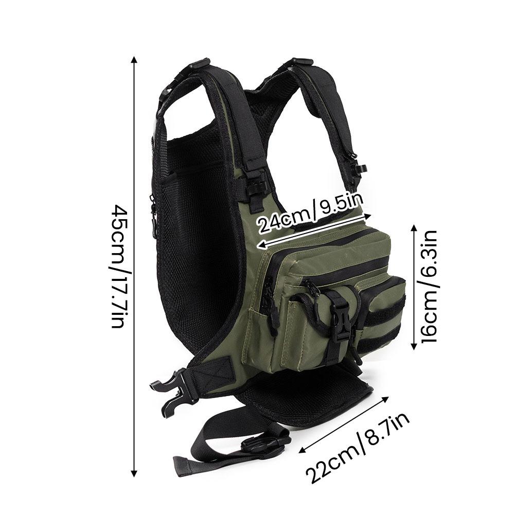 เสื้อกั๊กยุทธวิธีกลางแจ้งแบบหล - Outdoor Hunting Vest บทวิจารณ์และราคา