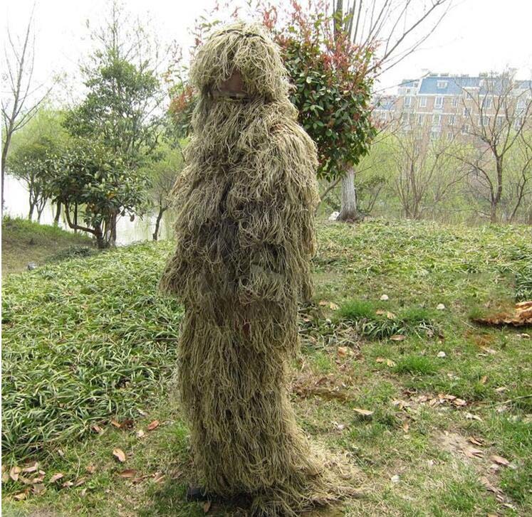 ฤดูหนาว 3D หิมะสีขาว Ghillie ช - Ghillie Suit Woodland บทวิจารณ์และราคา
