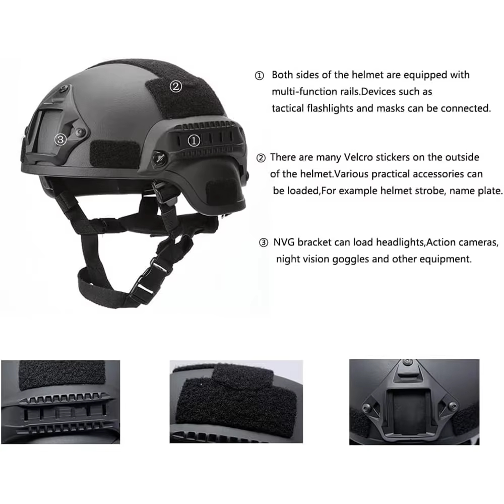 ชุดหมวกนิรภัย MICH Airsoft และ - Outdoor Hunting Guide บทวิจารณ์และราคา