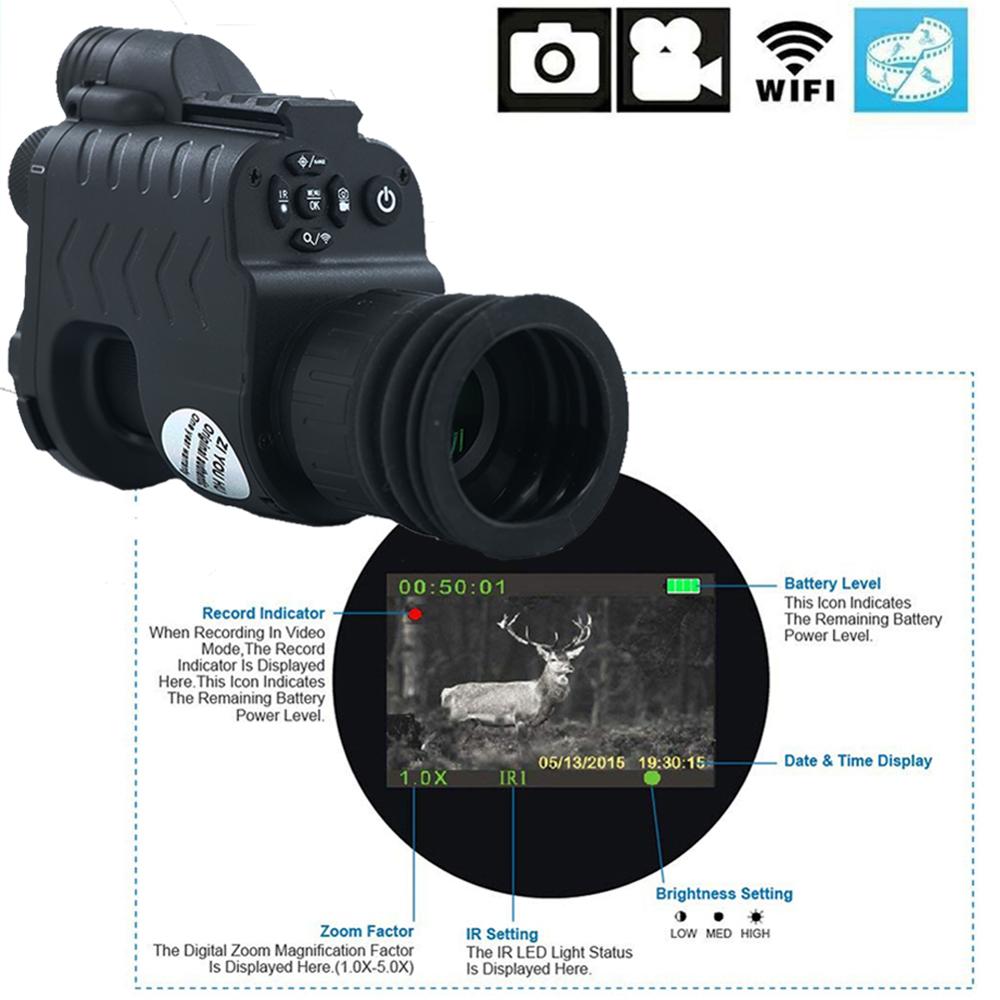 Monoculars Digital Night Visio - Outdoor Hunting Images บทวิจารณ์และราคา