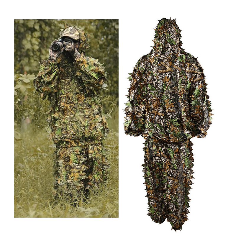 ชุด Ghillie กลางแจ้งสำหรับผู้ช - Ghillie Suit Woodland บทวิจารณ์และราคา