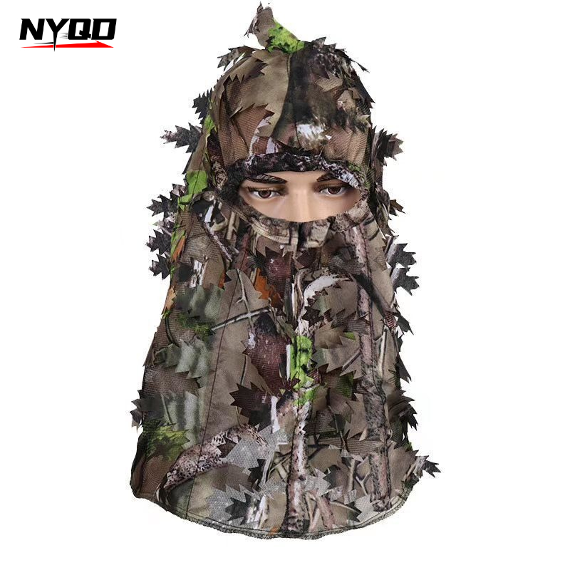 ชุดพรางลายใบไม้ 3 มิติ สำหรับล - Ghillie Suit Woodland บทวิจารณ์และราคา
