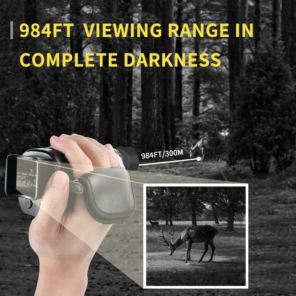 Monocular Night Vision อุปกรณ์ - Hunting Outdoor Camera บทวิจารณ์และราคา