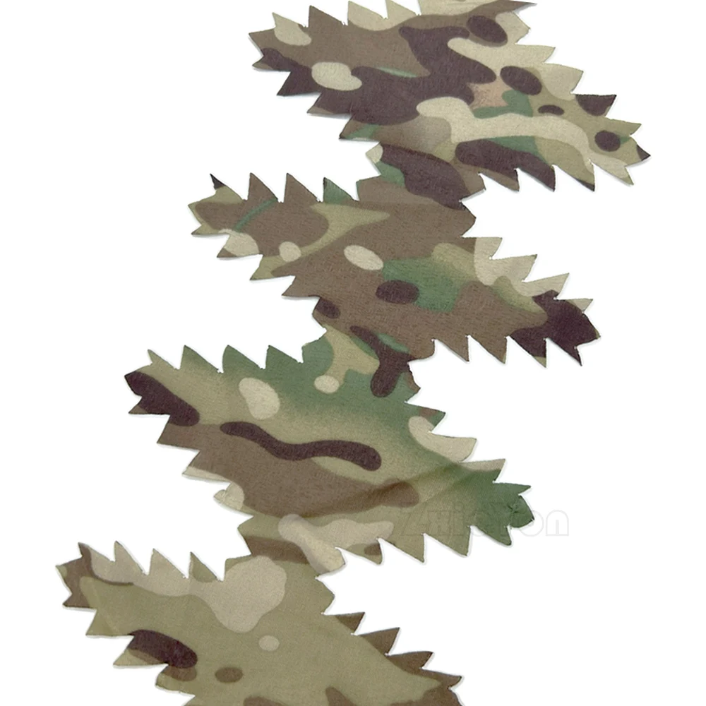 3D เลเซอร์ตัด Camouflage แถบยุ - Ghillie Suit Woodland บทวิจารณ์และราคา