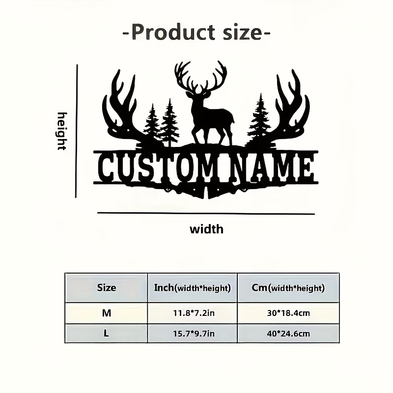 งานศิลปะติดผนังโลหะรูปเขากวางส - Outdoor Hunting Names บทวิจารณ์และราคา