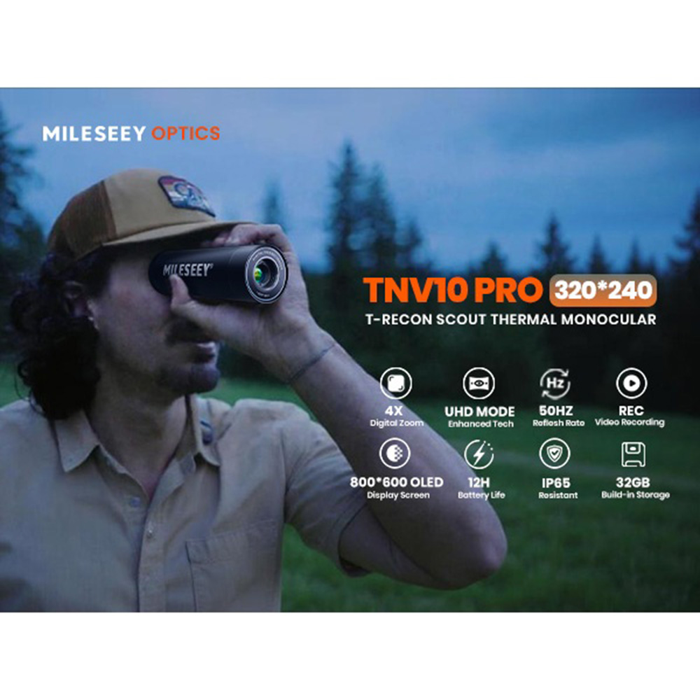 MILESEEY TNV10 PRO 320 × 240 ค - Outdoor Hunting Images บทวิจารณ์และราคา