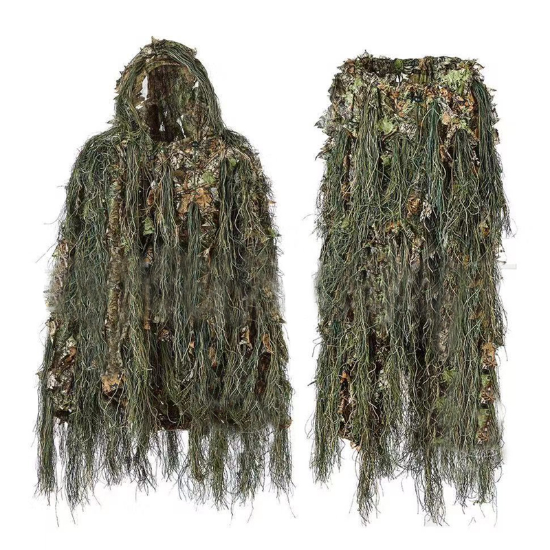 ชุด Ghillie 3D ล่าสัตว์ในป่าชุ - Ghillie Suit Woodland บทวิจารณ์และราคา