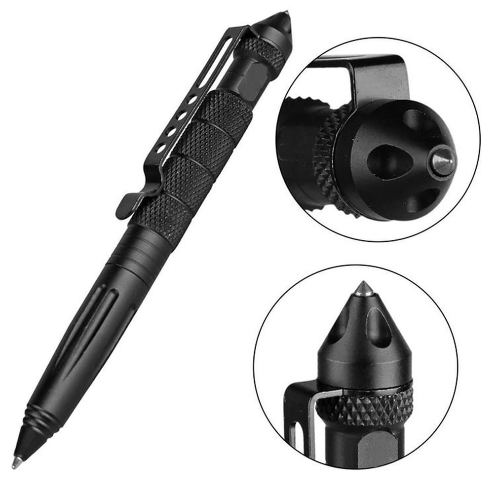 โลหะคุณภาพสูงทหารยุทธวิธีปากกา - Tactical Pen Tool บทวิจารณ์และราคา
