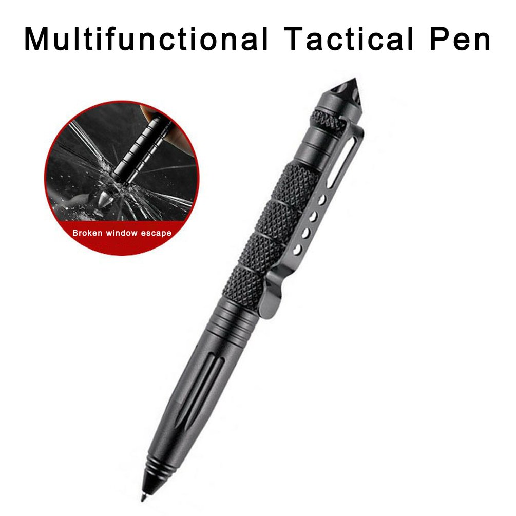 โลหะคุณภาพสูงทหารยุทธวิธีปากกา - Tactical Pen Tool บทวิจารณ์และราคา