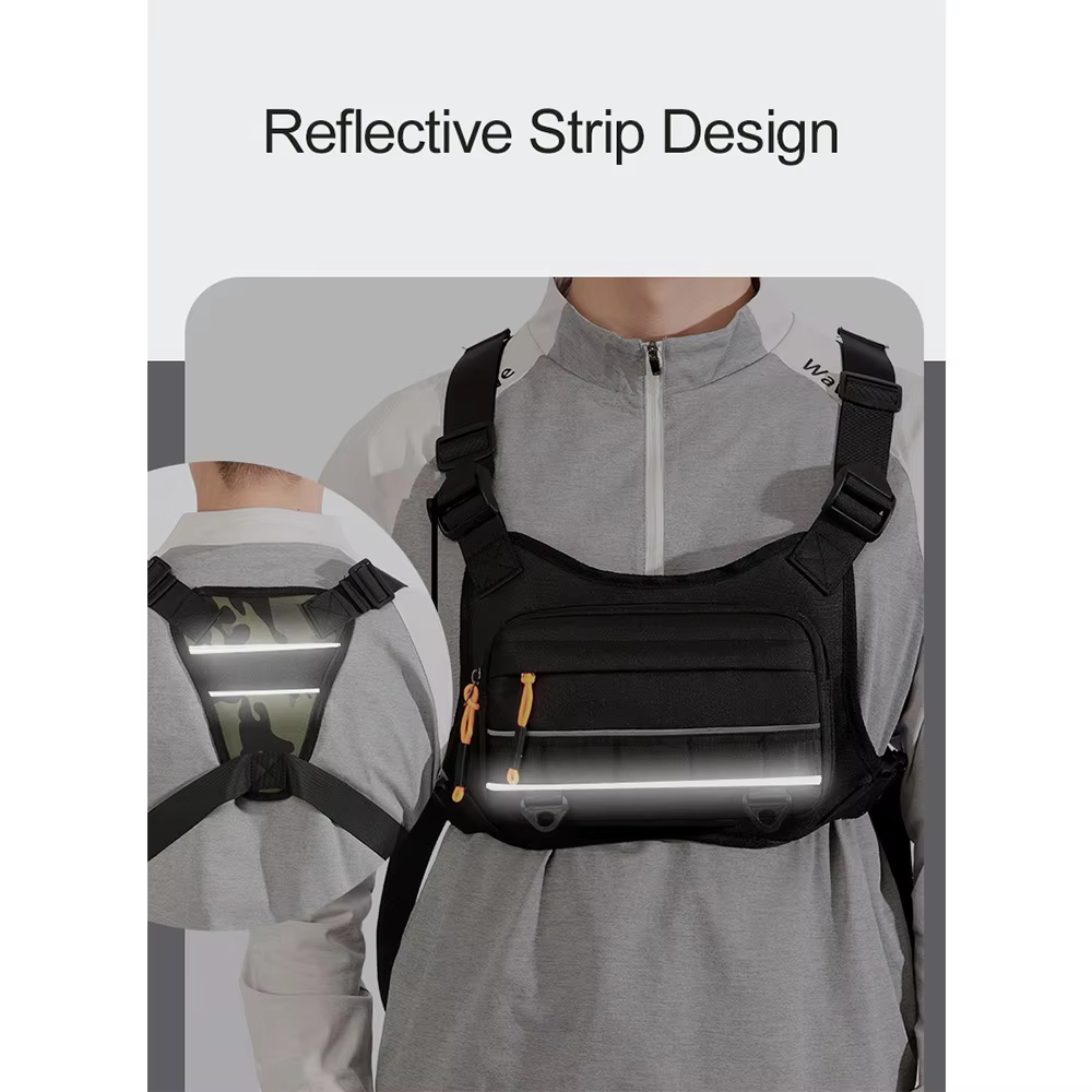 เสื้อกั๊กสะพายหน้าสำหรับปั่นจั - Outdoor Hunting Vest บทวิจารณ์และราคา
