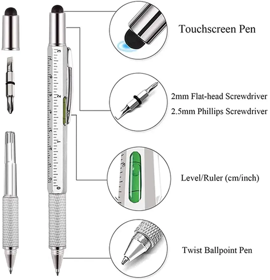 ปากกาอเนกประสงค์ 7 in 1 พร้อมห - Tactical Pen Tool บทวิจารณ์และราคา