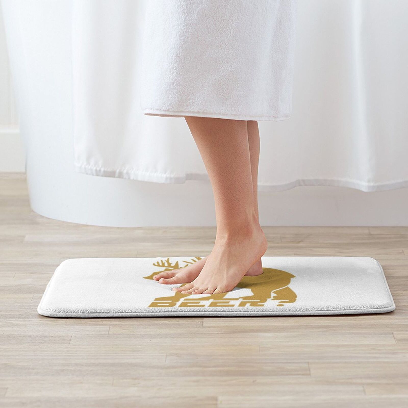 พรมปูพื้นลายหมีเบียร์ หมีตลก ก - Hunting Outdoor Rug บทวิจารณ์และราคา